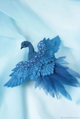 Синяя птица счастья.» — создано в Шедевруме