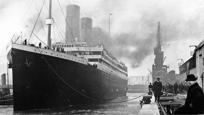 Редкие фото Титаника