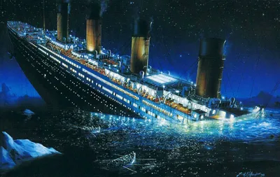 Лайнер-легенда «Титаник» - 16 апреля 1912. Глубина 3750 метров Первая ночь « Титаника» на дне Атлантики Безмолвная тишина на глубине почти четырех  километров Северной Атлантики. Огромные клубы ила, поднятые в результате  приземления нежданного