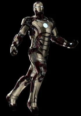 Iron Man. Mark 42. V.2 - Работа из галереи 3D Моделей