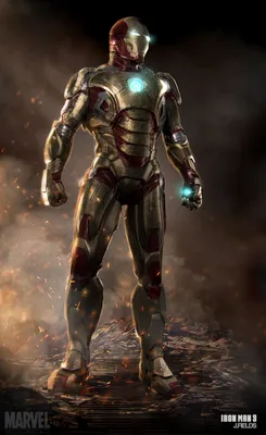 Iron Man 3 - Mark 42 | Iron man wallpaper, Iron man artwork, Marvel iron man