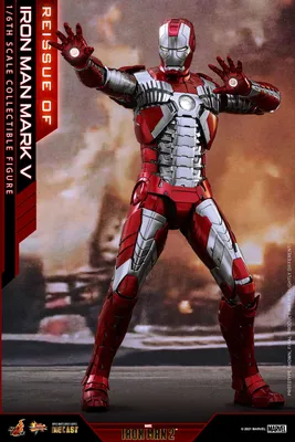 Фигурка DLX Iron Man Mark 42 — ThreeZero Infinity Saga 1/12 - купить в  GeekZona.ru