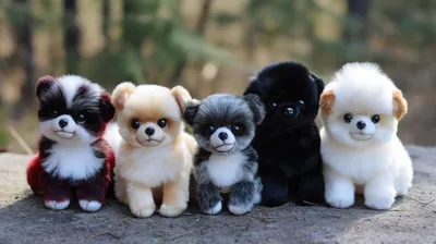 Скачать бесплатно фото игрушечных собак в формате png