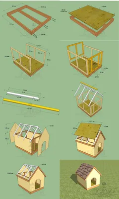 Фото: Как построить будку для собаки своими руками