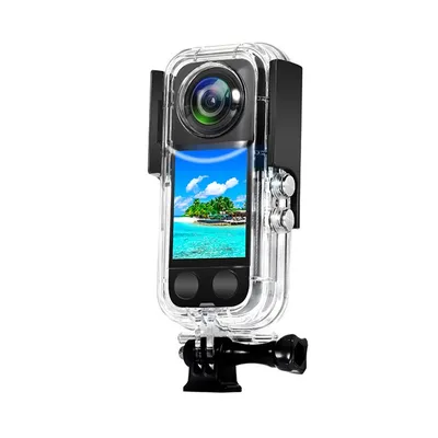 Покупайте Водонепроницаемый Корпус Для Insta360 X3 Case Case Под Водой  Панорамные Аксессуары Для Камеры. в Китае | TVC-Mall.com