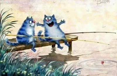 Забавные карикатуры котов / Творчество / magSpace.ru