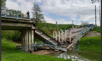 Висячий пешеходный мост через реку Алатырь - Временная, 18ПМ, ул.  Временная, 18ПМ