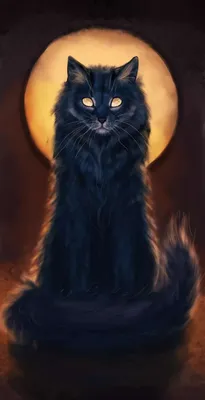 кот баюн: 5 тыс изображений найдено в Яндекс.Картинках | Black cat art, Cat  art, Black cat tattoos