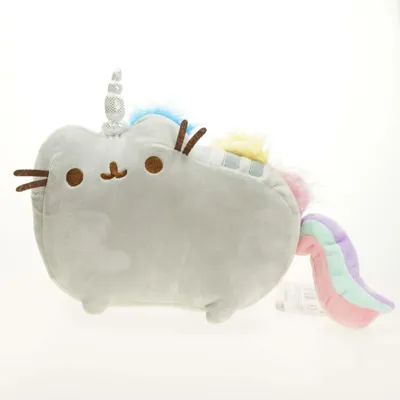 Подушка Кот Пушин Единорог \"Pusheen the cat\" купить в магазине в Москве