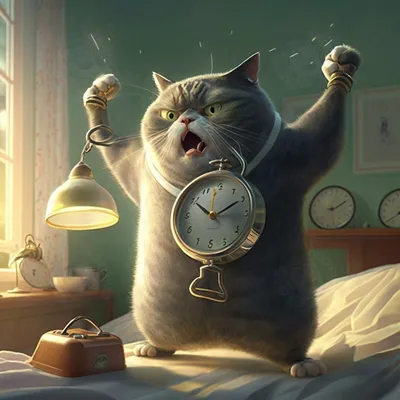 В честь Дня кошек нейросеть создала котов-представителей профессий |  Вслух.ru