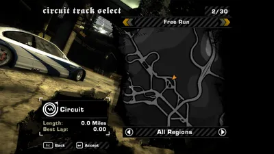 NFSMods - Need for Speed Most Wanted - Free Run Mod