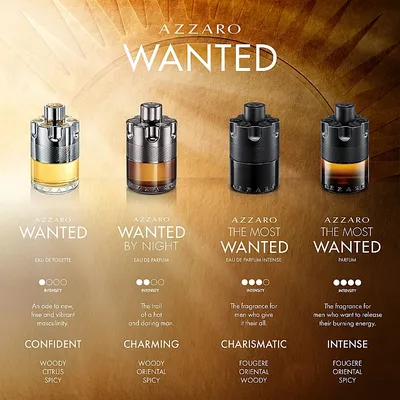 Azzaro The Most Wanted Intense - Парфюмированная вода: купить по лучшей  цене в Украине | Makeup.ua