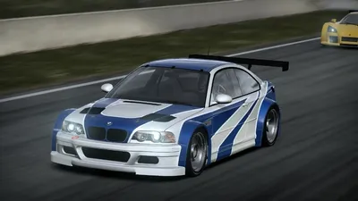 BMW M3 GTR 2005 (NFS Most Wanted Edition) - Работа из галереи 3D Моделей