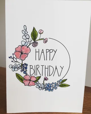 Как нарисовать ТОРТ на День рождения с шариками | How to Draw a Happy  Birthday Cake with balloons - YouTube