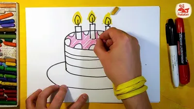 Рисунки С днем рождения! (50 фото) • Прикольные картинки и позитив