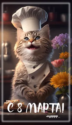 Смешные коты/ Funny cats - C 8 марта дорогие любительницы Смешных Котов! Мы  вас любим и ценим! Спасибо что вы с нами! | Facebook