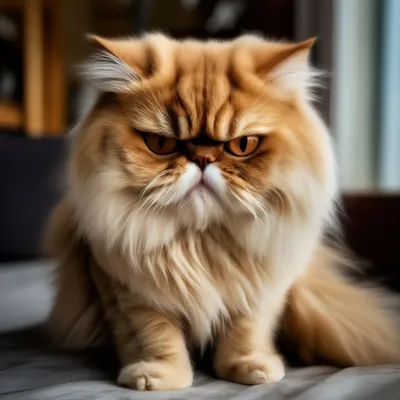 злой британский кот с открытой пастью изолят Stock Photo | Adobe Stock