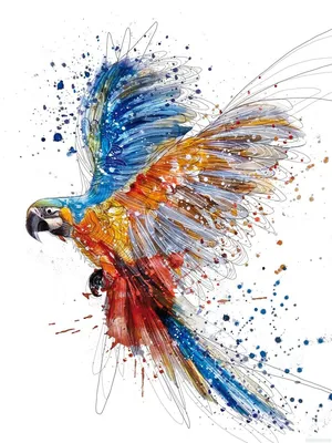 Подборка картин с объёмными птицами из текстурной пасты в технике  скульптурной живописи
