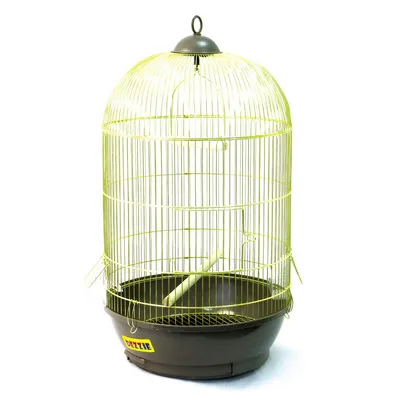 Клетка для птиц Dezzie круглая, 40 х 70 см купить в Москве, цена, отзывы |  интернет-магазин Доберман