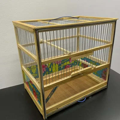 Клетка для птиц попугаев большая 5525BLK 810х470х1760мм — купить в  интернет-магазине по низкой цене на Яндекс Маркете