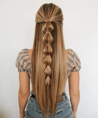 Fishtail Braid.Hairstyle on long hair - YouTube