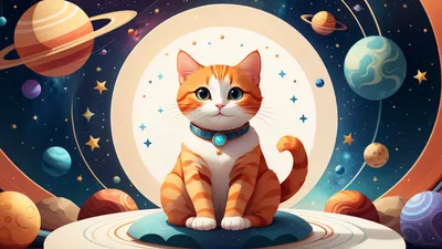 Картина по номерам 40×50 см Kontur. Космический кот DS0510 (ID#1912244081),  цена: 289 ₴, купить на Prom.ua
