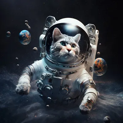 Картина по номерам 30х40 на подрамнике Коты в космосе ТМ Цветной - купить с  доставкой по выгодным ценам в интернет-магазине OZON (241244559)