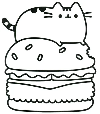 Картинки кот Пушин для срисовки