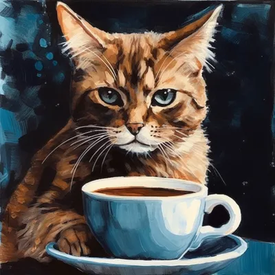 Вот теперь этот кофе идеален»: кот-перфекционист улучшил напиток хозяйки