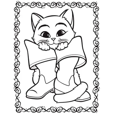Раскраска Куропатки для короля | Раскраски из мультфильма Кот в сапогах