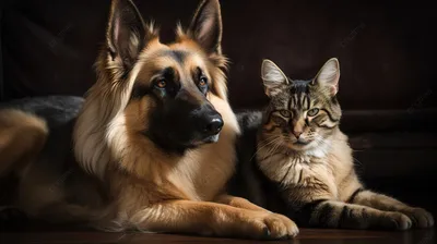 Фото Котов и собак вместе: портреты лучших друзей