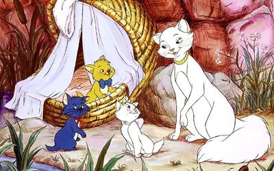 Фреска Disney \"Кошечка Мари\", Коты аристократы, 9 цветов - купить с  доставкой по выгодным ценам в интернет-магазине OZON (814383858)