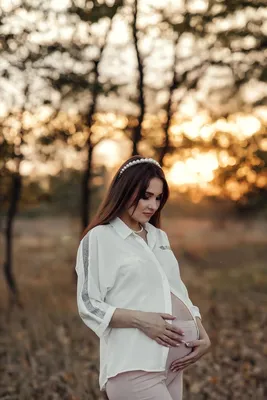 Фотосессия беременности в Киеве в фотсотудии беременность
