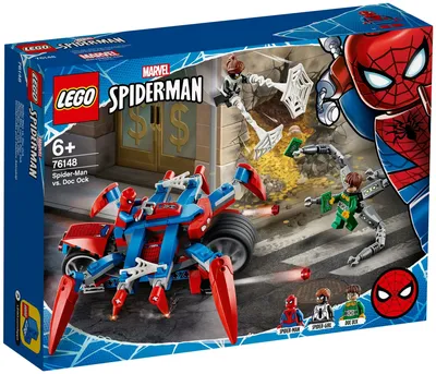 Конструктор LEGO Marvel Super Heroes 76148 Spiderman Человек-Паук против  Доктора Осьминога — купить в интернет-магазине по низкой цене на Яндекс  Маркете