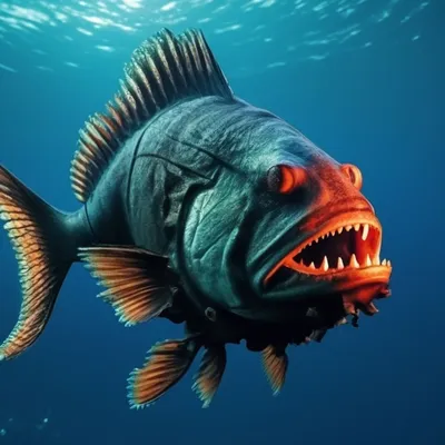 Марианская впадина: место для выживания глубоководных рыб» — создано в  Шедевруме