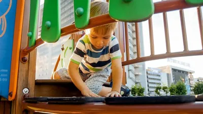 Детская модульная мебель | Стильная детская мебель Нордик - Надкроватный  мост Нордик большой