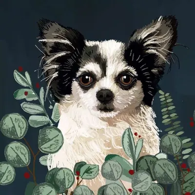 Удивительные изображения нарисованных собак для бесплатного скачивания