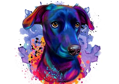 Восхитительные нарисованные собаки: скачивание в бесплатном формате