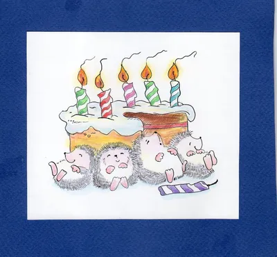 Нарисованные Картинки На День Рождения фотографии