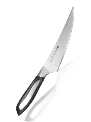 Нож филейный профессиональный 18 см, для разделки рыбы, ручка TPE, Giesser.  (2285 18)