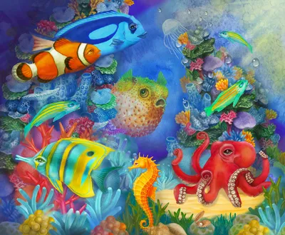 солёная рыбка. морские и океанические рыбы Иллюстрация вектора -  иллюстрации насчитывающей знак, различно: 241143430