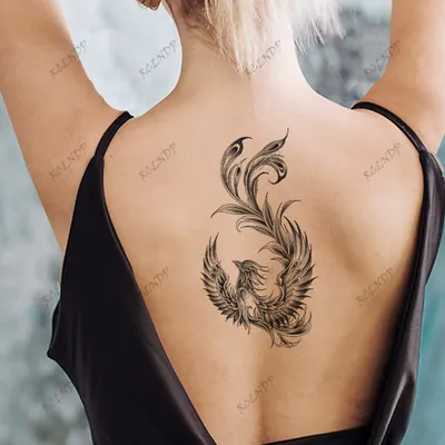 Тату Феникс в студии Маруха – значение и виды татуировки с птицей Феникс  или Жар-птицей, подойдут ли вам?