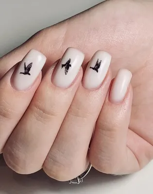 Птицы на ногтях: 60+ парящих идей для истинных модниц