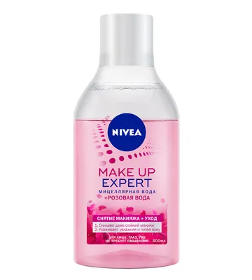 MAKE UP EXPERT Мицеллярная вода + розовая вода 400 мл от NIVEA