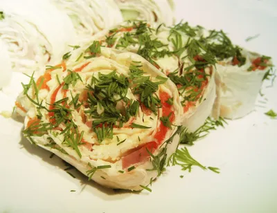Закуска с красной рыбой и овощами - пошаговый рецепт с фото на Готовим дома