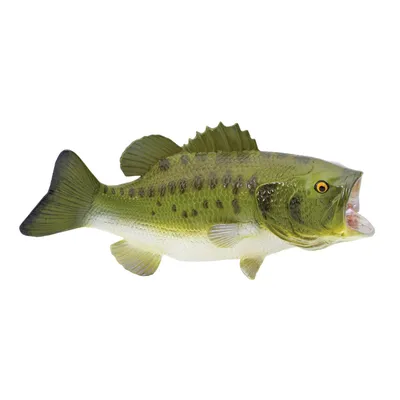 ᐉ Подушка-игрушка рыба Басс 67х27 см (3KB2023)