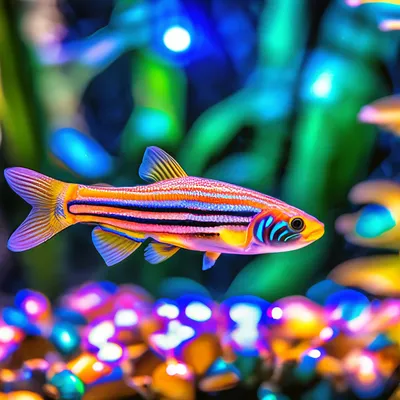 Купить Данио ассорти GloFish (Danio GLOFISH) - Danio.com.ua