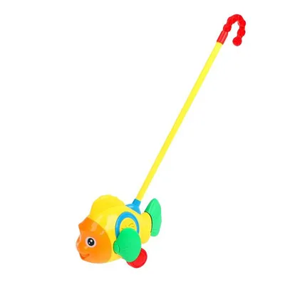 Деревянная игрушка каталка из бука маленькая рыбка машинка грызунок -  купить с доставкой по выгодным ценам в интернет-магазине OZON (189434053)