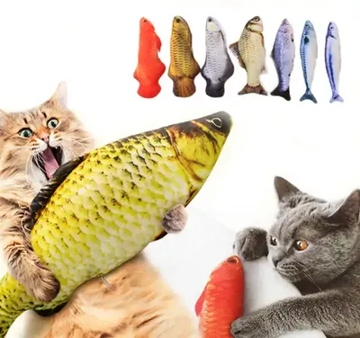 Кошка на половину рыба» — создано в Шедевруме