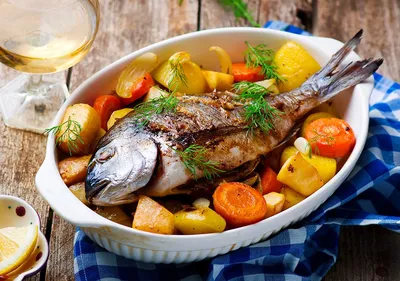 Запеченная в духовке рыба с киви - пошаговый рецепт с фото на Повар.ру